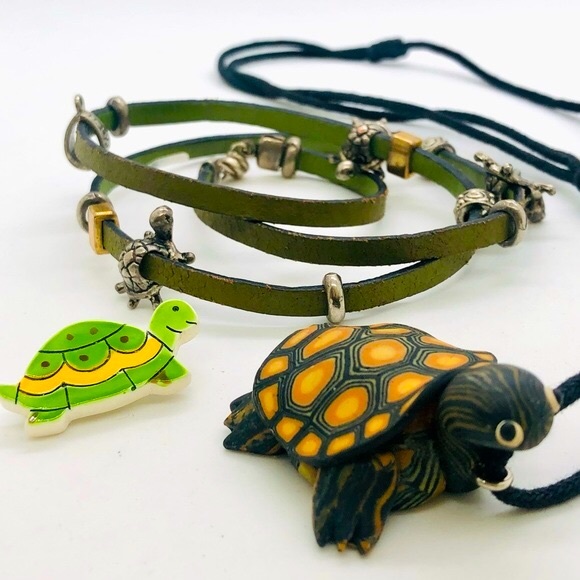 Vintage Turtle Jewelry Lot - Picture 9 of 9